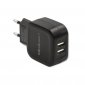 Qoltec Ładowarka sieciowa 17W | 5V | 3.4A | 2xUSB 