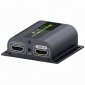 Techly Extender HDMI po skrętce Cat.6/6a/7 do 60m, FullHD, with IR 