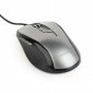 Gembird Mysz optyczna USB czarno-szara 