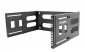 Lanberg Rama wisząca ROZKŁADANA 19 4U 497X400/240 CZARNA 