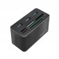 LogiLink Stacja dokująca USB3.2 8-portów, mini Czarna 