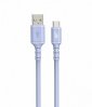 TB Kabel USB-USB C 1m. silikonowy fioletowy 