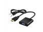 Savio Adapter HDMI (M) - VGA (F) z audio, CL-23/B 