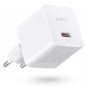 AUKEY PA-Y20S White Mini ładowarka sieciowa 1xUSB-C 20W PD Power Delivery 