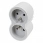 Legrand Rozgałęźnik 2x2P+Z B/S 049431 