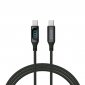 Savio Kabel USB z wyświetlaczem, 100W, CL-174 