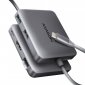 AXAGON HMC-5HL Wieloportowy hub 2x USB-A, 4K HDMI, GLAN, USB 3.2 Gen 1, PD 100W, 15cm USB-C kabel 