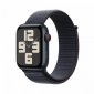Apple Watch SE GPS + Cellular, koperta 40 mm z aluminium w kolorze północy z opaską sportową w kolorze atramentowym 