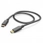 Hama Kabel ładujący USB-C - USB-C 1,5m Czarny 