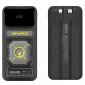 AWEI PowerBank 10000mAh 22,5W P77K wbudowane kable lightning USB-C wyjścia 1xUSB+2xUSB-C 
