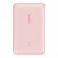 Belkin PowerBank BoostCharge 10k mAh 20w wbudowany kabel-C, port-C, różowy 