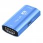 LogiLink Repeater HDMI, 8K/60HZ, HDCP2.3, Alu, niebieski 
