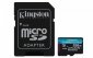 Kingston Karta microSD 256GB CanvasGo! Plus 200MB/s A2 U3 V30 + adapter 