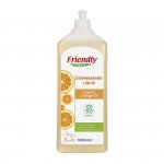 Friendly Organic, Płyn do mycia naczyń Pomarańczowy, 1000 ml