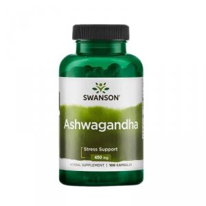 Swanson - Ashwagandha suplement diety 100 kapsułek