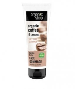 Organic Shop - Organic Coffee & Limonnik Face Gommage delikatny peeling do twarzy 75ml
