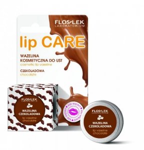Floslek - Lip Care wazelina kosmetyczna do ust czekoladowa 15g