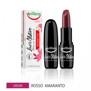 Equilibra - Love's Nature Lipstick pomadka do ust 09 Red Amaranth 4ml