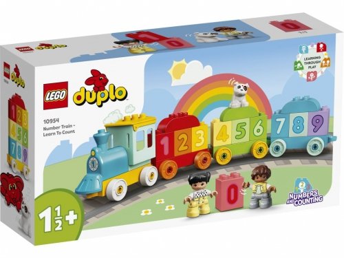 LEGO 10954 DUPLO POCIĄG Z CYFERKAMI NAUKA LICZENIA