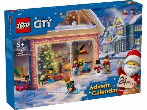 LEGO 60436 CITY KALENDARZ ADWENTOWY 2024