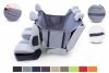 Kardiff mata Anti Slip z Bokami M 133x157cm Popielata