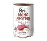 Brit MonoProtein Beef&Rice 400g puszka Wołowina z Ryżem Mokra karma dla psów