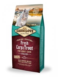 CARNILOVE fresh 2kg Carp&Trout Sterilised dla kota