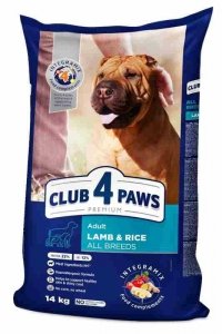 Club4Paws Lamb Rice 14kg Jagnięcina z Ryżem sucha karma dla psa