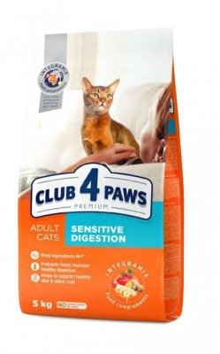 Club4Paws Sensitive14kg sucha karma dla kotów z wrażliwym układem pokarmowym