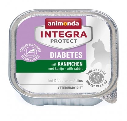 Animonda Integra Diabets Królik 100g tacka Mokra karma dla kotów z Cukrzycą
