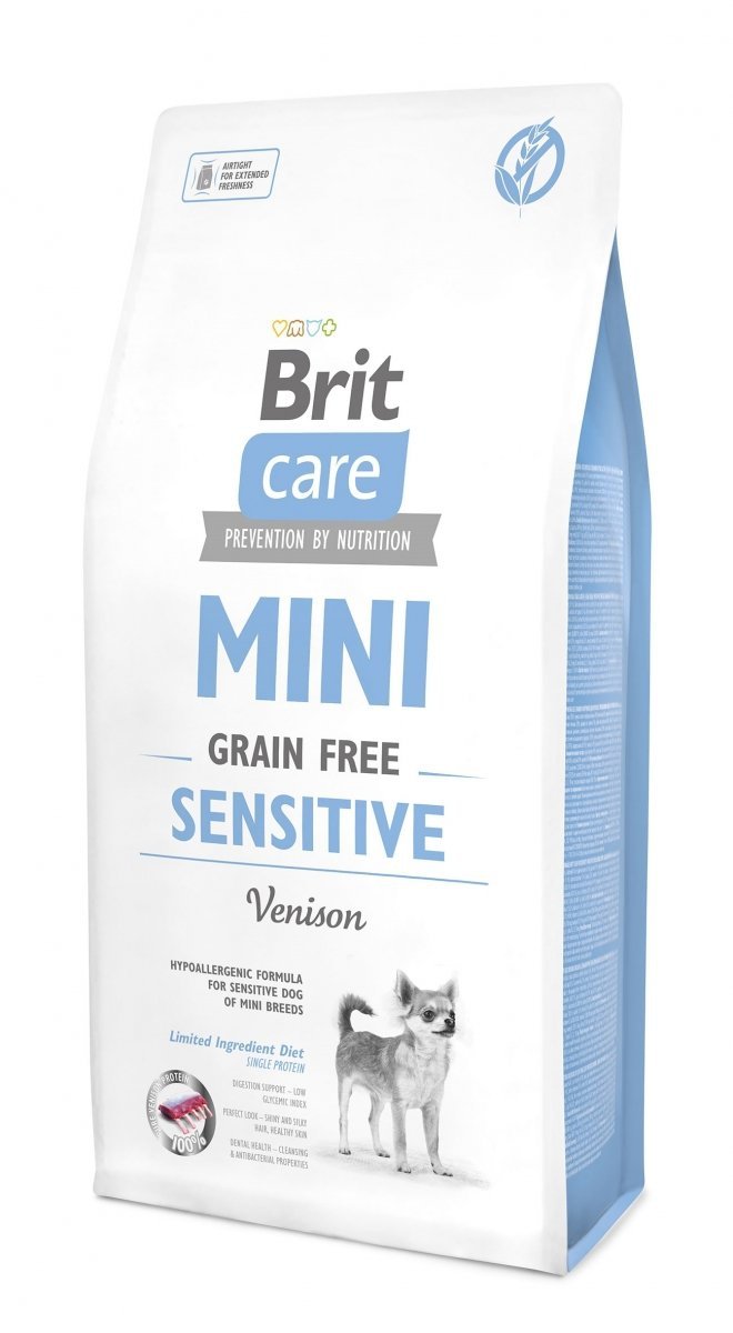 Brit care Mini Sensitive 2kg z dziczyzną