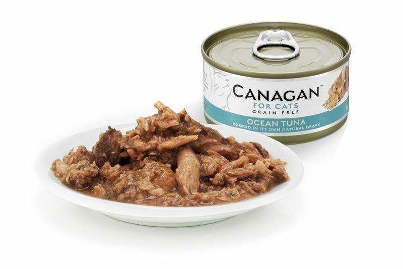 Canagan Ocean Tuna 75g puszka Tuńczyk oceaniczny mokra karma dla Kotów