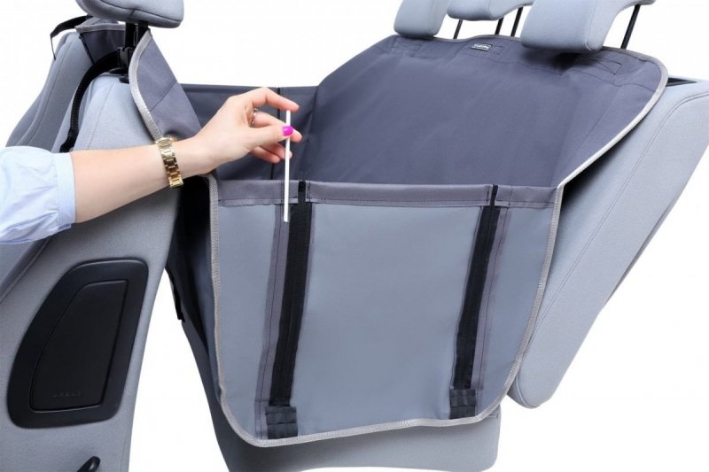 Indywidualna mata Kardiff Anti Slip z Bokami i Zamkiem L 137x167cm Brązowa