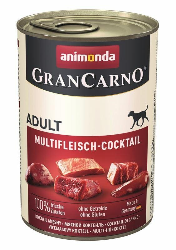 Animonda GranCarno Koktajl mięsny 400g puszka mokra karma dla psów