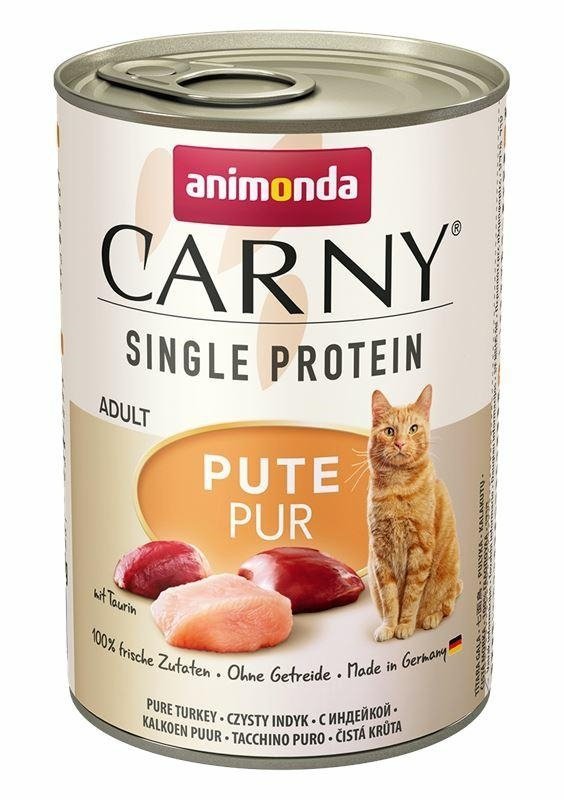 Animonda Carny Single Protein Indyk 400g puszka Mokra karma dla Kotów