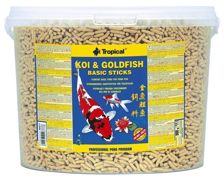 Tropical Koi&amp;Goldfish Basic Sticks 11l