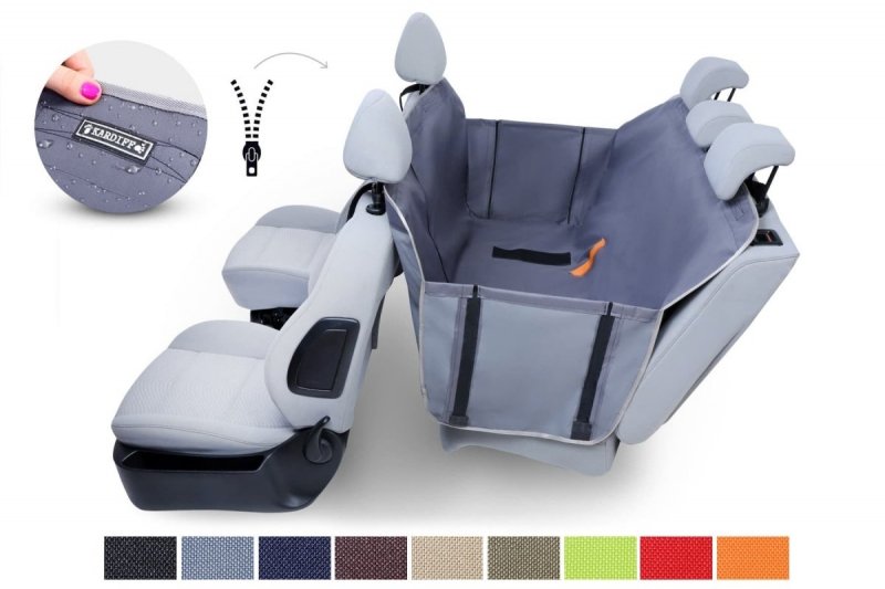 Kardiff mata Anti Slip z Bokami i Zamkiem S 123x153cm Oliwkowa