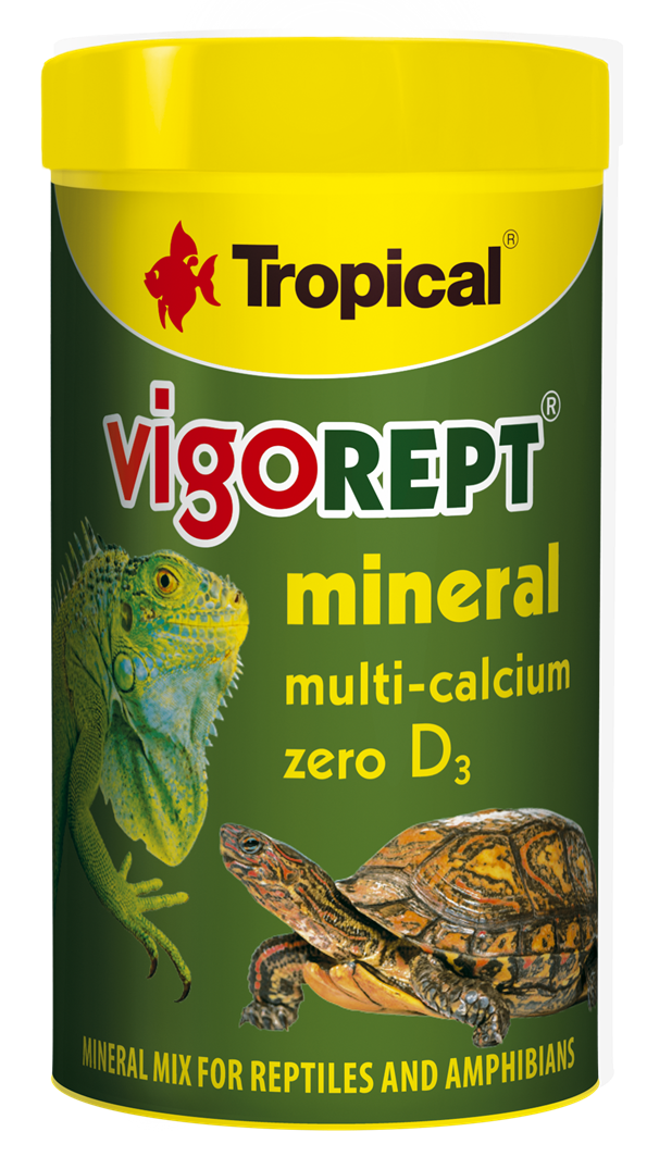 Tropical Vigorept Mineral 100ml Mieszanka mineralna dla gadów i płazów