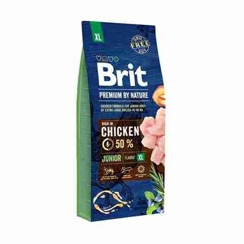 Brit Premium by Nature Junior XL 15kg Sucha karma dla psich juniorów ras OLBRZYMICH