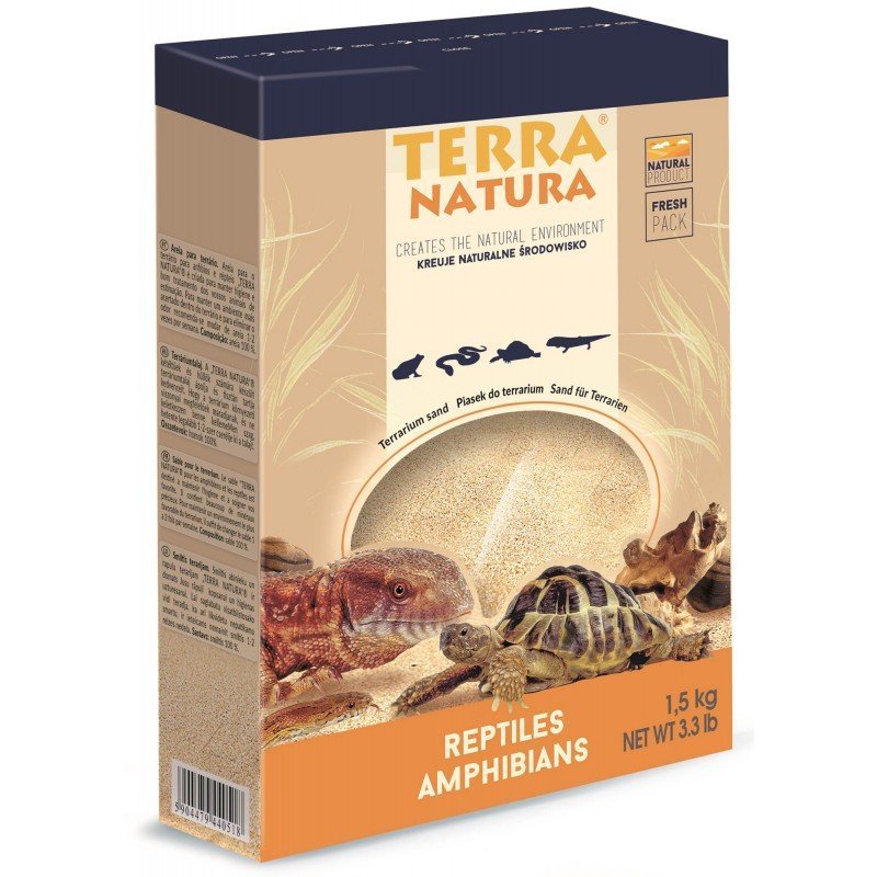 Piasek do Terrarium Terra Natura 1,5kg kartonik