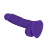 STRAP-ON ME Soft Realistic Dildo Purple XL