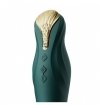 Wibrator-Zalo King Vibrating Thruster Turquoise Green