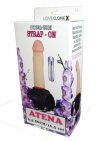 Boss Series Proteza Wibrator -ATENA Strap On-LOVECLONEX 6,5-vibration