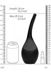OUCH! Gruszka do Lewatywy-Intimate Douche - Black