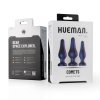 HUEMAN Zestaw korków Analnych- Comets Butt Plug Set