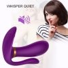 BossSeries Remote wearable vibrator PURPLE-Wibrator Uniwersalny+Pilot