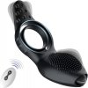 BossSeries Remote powerful Tognue simulate cock ring-Pierścień Wibrujący 
