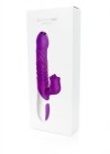 FOX Wibrator punktu G-Silicone Vibrator USB 10 Function and Thrusting Function / Heating