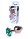 BossSeries Korek Analny-Jewellery Red Gold PLUG- Green