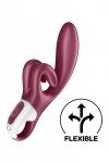 SATISFYER Wibrator Króliczek - Touch me red